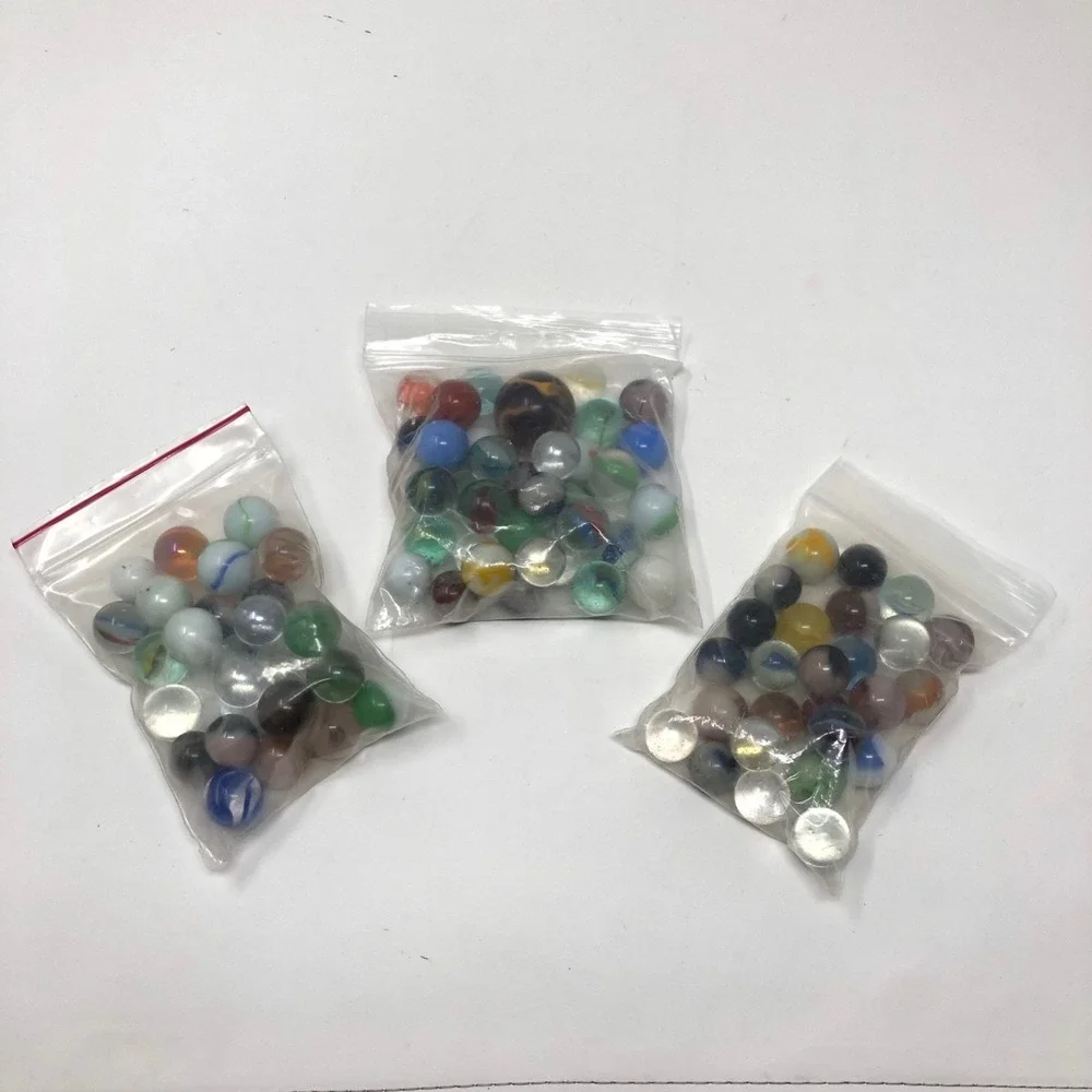 Marble Lot Multicolored Glass Play Games‎ Toys